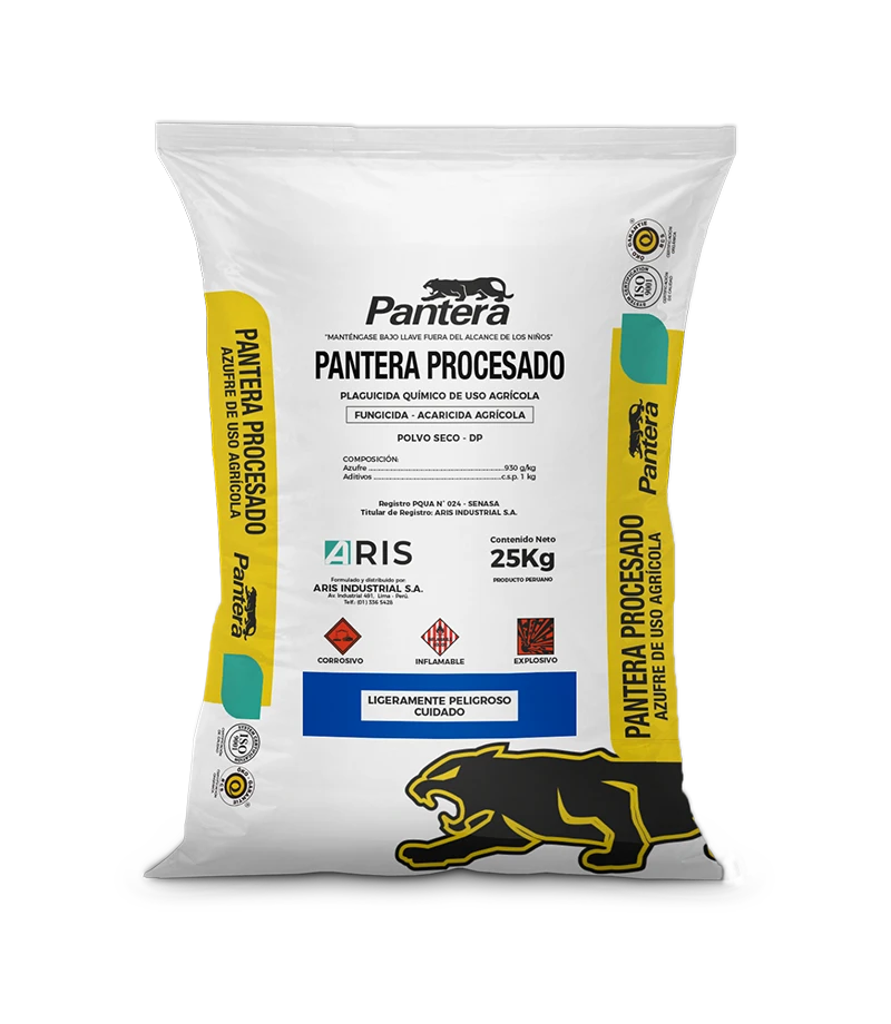 Azufre Pantera Procesado